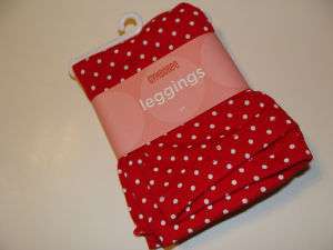 Gymboree Poppy Love Girl Size 2T Red Dot Leggings NEW  