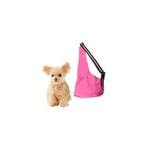    Oxford Cloth Large Pink Sling Pet Dog Cat Carrier Bag