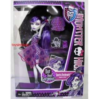  Monster High Spectra Vondergeist Dot Dead Gorgeous Doll 