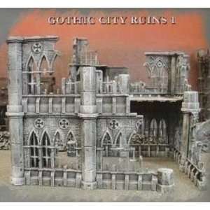    Pegasus Hobby Gothic City Building Ruins Set 1 Toys & Games
