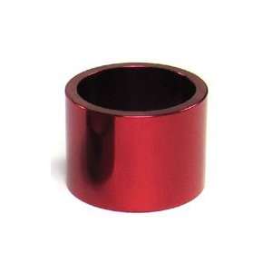  Chris King 1 Inch 25mm Headset Spacer (PHS203R) Red 
