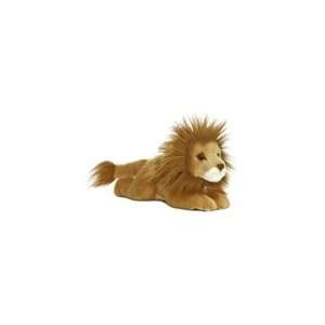   Realistic Stuffed Lion 11 Inch Plush Wild Cat By Aurora Toys & Games