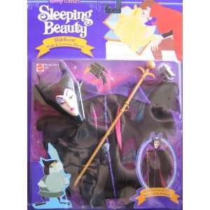  Disney Sleeping Beauty MALEFICENT Mask & Costume Playset 
