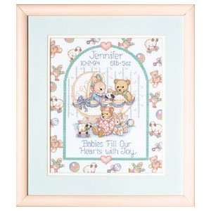  Dimensions Counted Cross Stitch Kit Babies Fill Our Hearts 