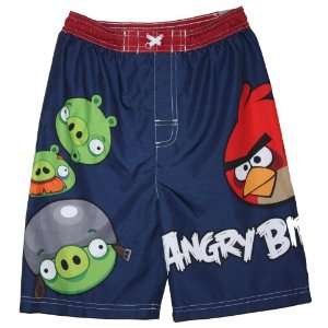  Licensed Rovio Angry Birds Swim Trunks Bathing Suit Shorts 