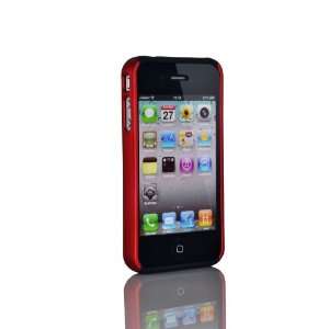  Black&Red 2 Piece Hard Case Cover For Apple iPhone 4 4G 