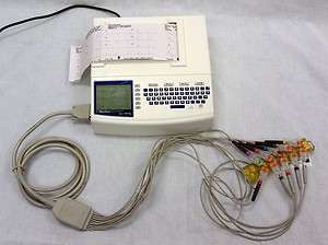 Mortara ELI 150 Rx interpretive 12 lead portable EKG machine  