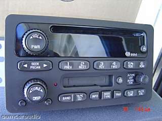 2000 01 02 03 04 05 CHEVY Cavalier Impala Malibu Venture Radio Tape CD 