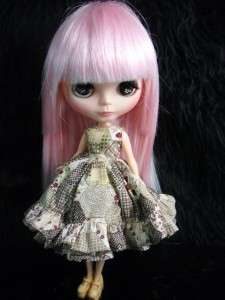 Handmade removable Wig accessory for Blythe Basaak Blybe long straight 
