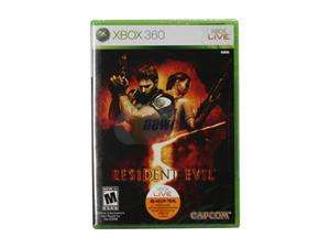    Resident Evil 5 Xbox 360 Game CAPCOM