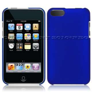 FOR APPLE IPOD TOUCH 2ND 3RD GENERATION G BLUE HARD BACK SNAP ON CASE 