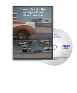 50s Hot Rod Race Car Rat Rod Street Racing Films DVD   A83  