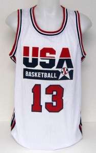Chris Mullin Autographed USA Basketball Jersey 92 Dream Team inscr JSA