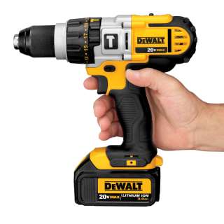 DEWALT DCD985L2 20 Volt MAX Li Ion Premium 3.0 Ah Hammerdrill / Driver 