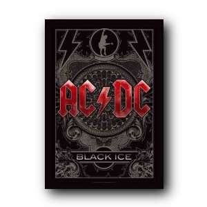  ACDC AC/DC ANGUS YOUNG BLACK ICE CLOTH POSTER FLAG TEXTILE 