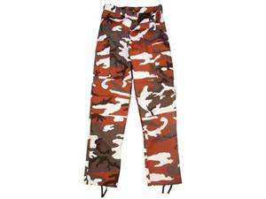    Ultra Force Red Camouflage BDU Pants