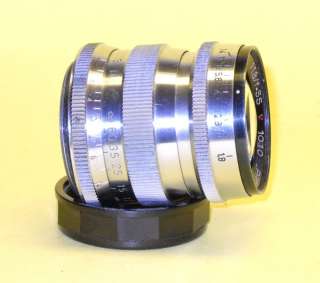 An extremely rare Dr. Hensoldt Proto 55mm 11,8 lens for Leica screw 