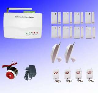 NEW 99 ZONE GSM WIRELESS HOME SECURITY ALARM SYSTEM 3A  