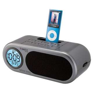  Timex T172G Dual Alarm Clock with AM/FM Radio and iPod 