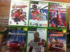 Lot of 6 Xbox 360 compatible games w/cases XB 102 spider man flatout 