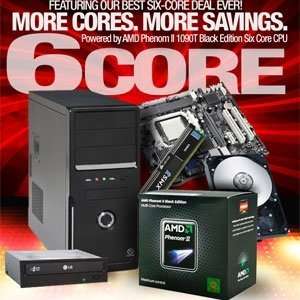  ECS A880LM M1 AMD Six Core Barebones Kit Electronics