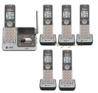 AT&T CL82401 6 Cordless Phones Talking Caller ID Answer  