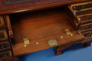 Antique Style Mahogany Partners Desk    