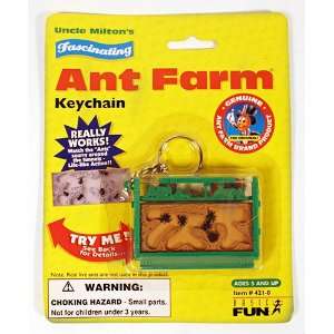  Uncle Miltons Fascinating Ant Farm Keychain Toys & Games