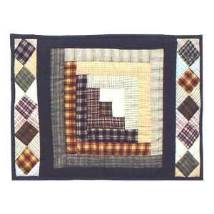  Traditional Log Cabin, Table Mat 19 X 13 In. Kitchen 
