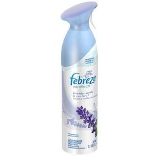 Febreze Air Effects Lavender Vanilla & Comfort Air Refresher Spray   9 