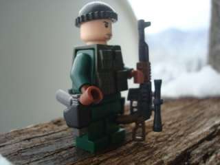 CUSTOM LEGO MINIFIG MODERN RUSSIAN ARMY SNIPER RARE  
