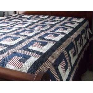  Ashley Cooper Patriotic Country Twin Size Quilt