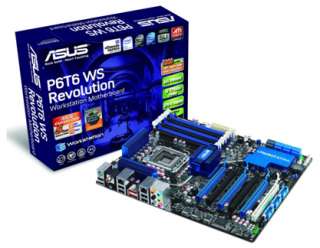 ASUS COMPUTER P6T6 WS Revolution LGA 1366 Intel Motherboard  NEW  i7 