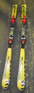 Atomic skis SL9 130cm junior kids skis with Salomon C305 Bindings SET 