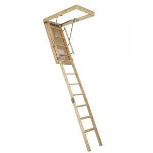   Industries, Inc. 10 Wood Attic Ladder BE 89FTSWB