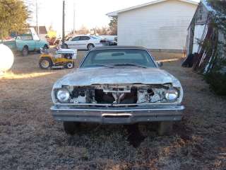 74 PLYMOUTH GOLD DUSTER PARTS CAR  