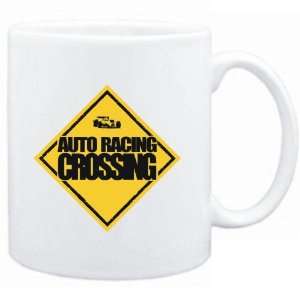  Mug White  Auto Racing crossing  Sports Sports 