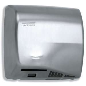  Brushed Finish High Volume Automatic Hand Dryer with Universal Voltage