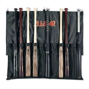   /Softball Bat Carry Bags/Racks BLACK HOLDS 12 BATS