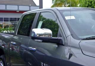CHROME MIRROR COVERS by TFP 2009 2012 DODGE RAM 1500  