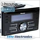 PIONEER FH P6050UB DOUBLE DIN CAR STEREO CD IPOD PLAYER