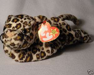 Ty Beanie Babies   Freckles the leopard  