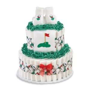  Layette Baby Diaper Cake   Golf Baby