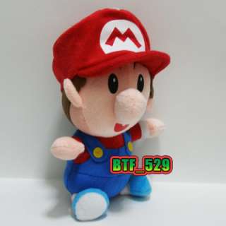 New Super Mario Brothers Plush Figure ( 71/2 Baby Mario ) x 1pcs 