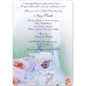    Claire Magnet Small Baby Shower Invitations