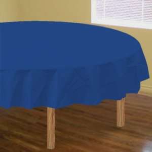    Navy Round Tablecover   Baby Shower Tableware Toys & Games