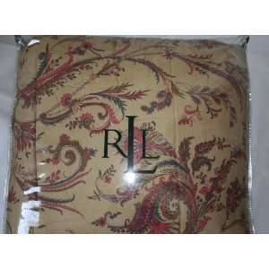  Ralph Lauren Newburyport Paisley Queen Comforter Set 4pc 