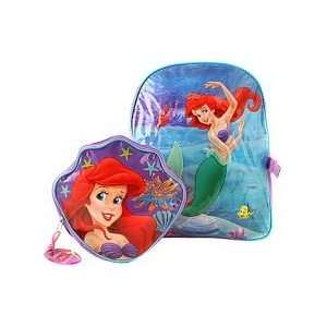   Little Mermaid Ariel Backpack and Bonus Mini Backpack Toys & Games