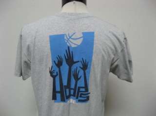   Retro 90s Nike SOUL SWEAT & SKILLS Basketball Fan T Shirt L  