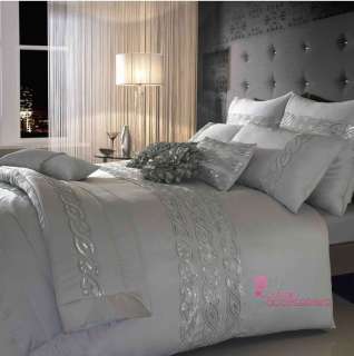   Wave Silver   Kylie Minogue at Home Bedding   Designer Bedding  
